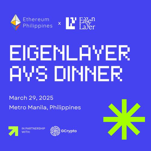 EigenLayer AVS Dinner: On Programmable Trust